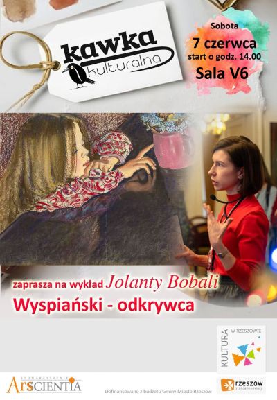 plakat promujący wykład Wyspiańskiego